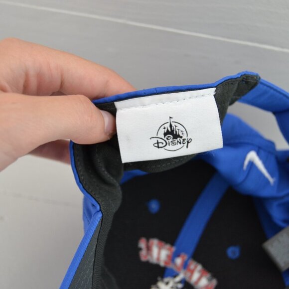 Disney Mickey Mouse Athletic Golf Hat Nike Legend91 DriFit Cap Adjustable Blue - Picture 7 of 7